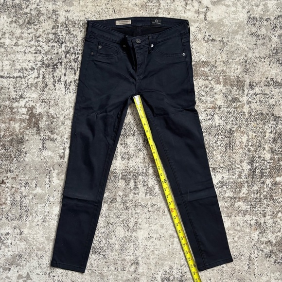 Adriano Goldschmied The Legging Ankle Black Super Skinny Ankle Jeans Size 25 - Picture 6 of 9